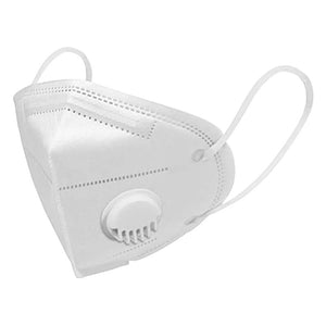 KN95 VENT, maska sa ventilom, bela