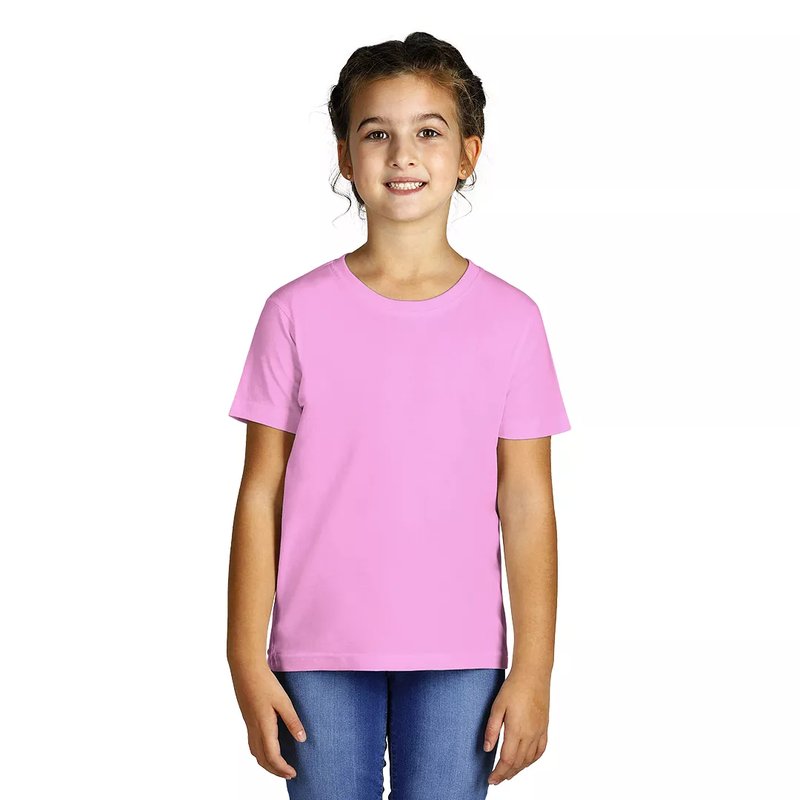 MASTER KID, dečja pamučna majica, 150 g/m2, roze