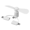 FEN 3in1, usb ventilator 3 u 1, beli