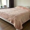 Ćebe Merinos 200x240cm Flower Pink