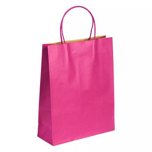 LOLA MIDI, papirna kesa, pink