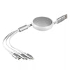 KEPLER 6IN1, usb type-c kabl za punjenje i prenos podataka, 6 u 1, 60w, beli