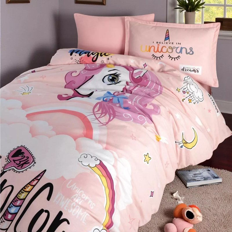 Dečija posteljina DREAM – 100% pamuk Dezen Unicorn