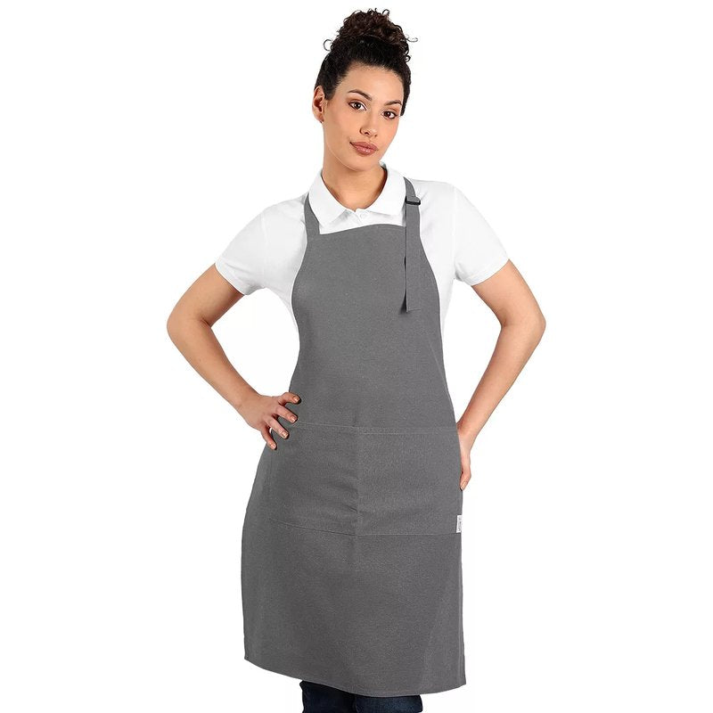 ECO CHEF, kecelja, tamno siva