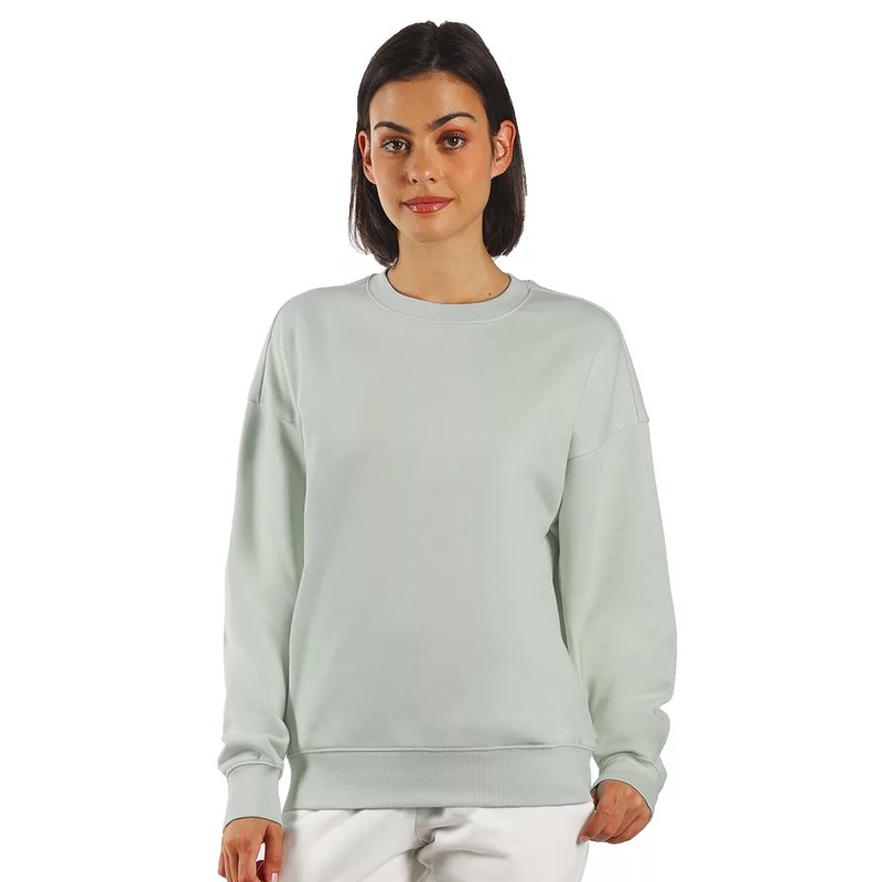 BIG, unisex široka dukserica od organskog pamuka, 300 g/m2, mint