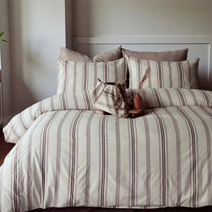 Komplet set posteljina Cotton-Life 200x220cm Kahve – Francuski ležaj