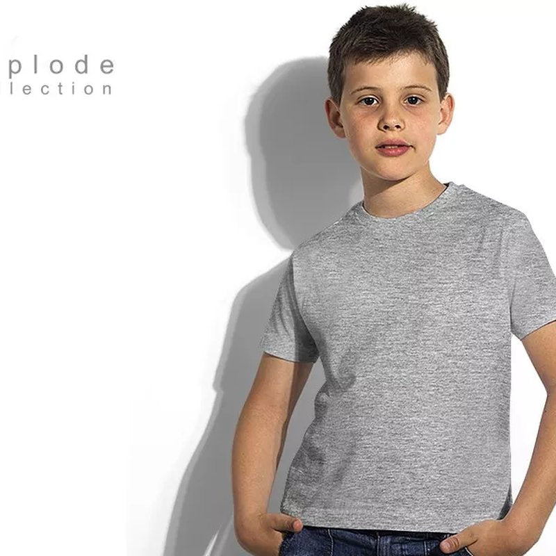MASTER KIDS, dečja pamučna majica, pepeljasta