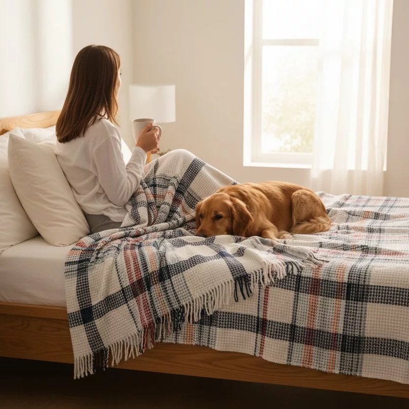 Ćebe Cozy 180x220cm Kayra – Akril/Pamuk