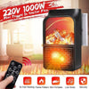 Flame Heater – Ručna grejalica sa efektom plamena sa daljinskim 1000W