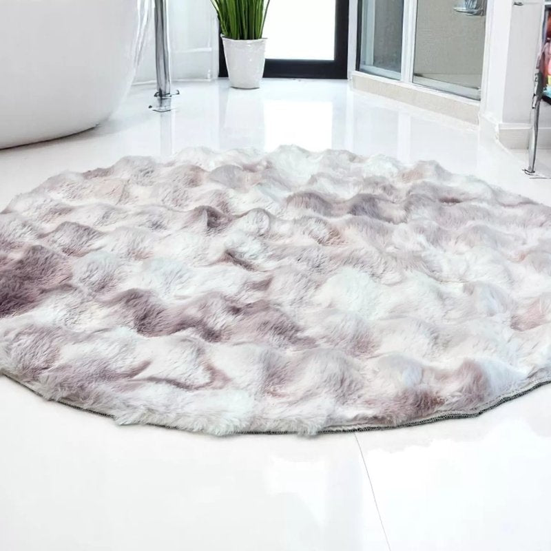 Okrugla prostirka za kupatilo – fi 80 cm A2