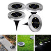 Ubodne Solarne Disk Svetiljke (set od 4) – 4 Led dioda