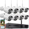 Bežični video nadzor / CCTV wireless monitoring 8 kamera