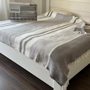 Ćebe Cozy Viktorija 150x200cm Dezen – Selay Gri  Akril/Pamuk