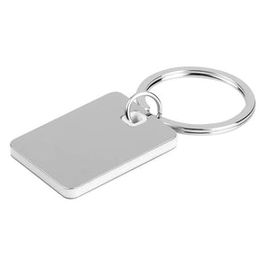 CUBINO, metalni privezak za ključeve, beli
