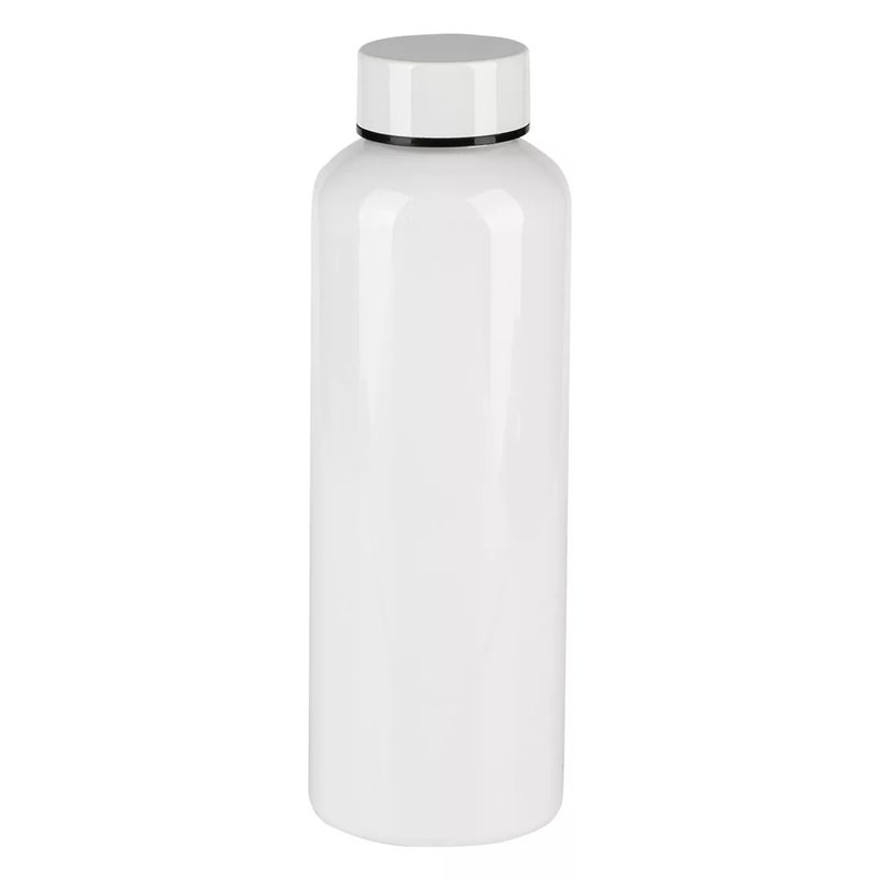FLOW RPET, boca za vodu, 500 ml, bela