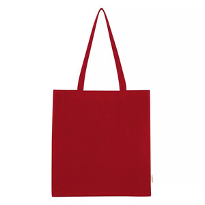 FRAGOLA, torba od recikliranog pamuka, 220 g/m2, crvena