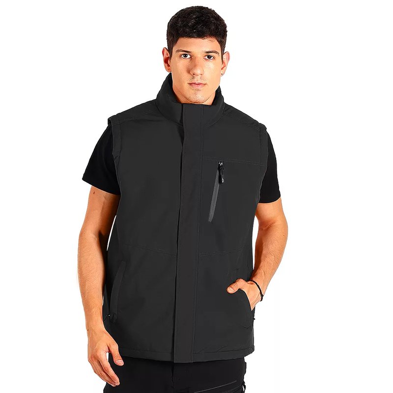 KOBALT VEST, radni prsluk, tamno sivi