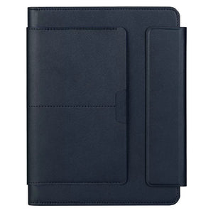 ALCANTARA, portfolio sa notesom a5, plavi