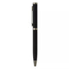 AMBASADOR, metalna hemijska olovka sa papirnom navlakom, crna