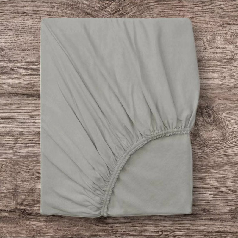 Čaršav Flanel Tamno siva boja 140cmx200cm/25cm