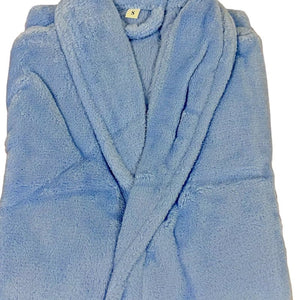 Bade mantil Mikrofiber Blue