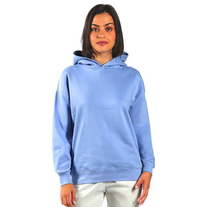 BIG HOODY, široka dukserica sa kapuljačom od organskog pamuka, 300 g/m2, svetlo plava