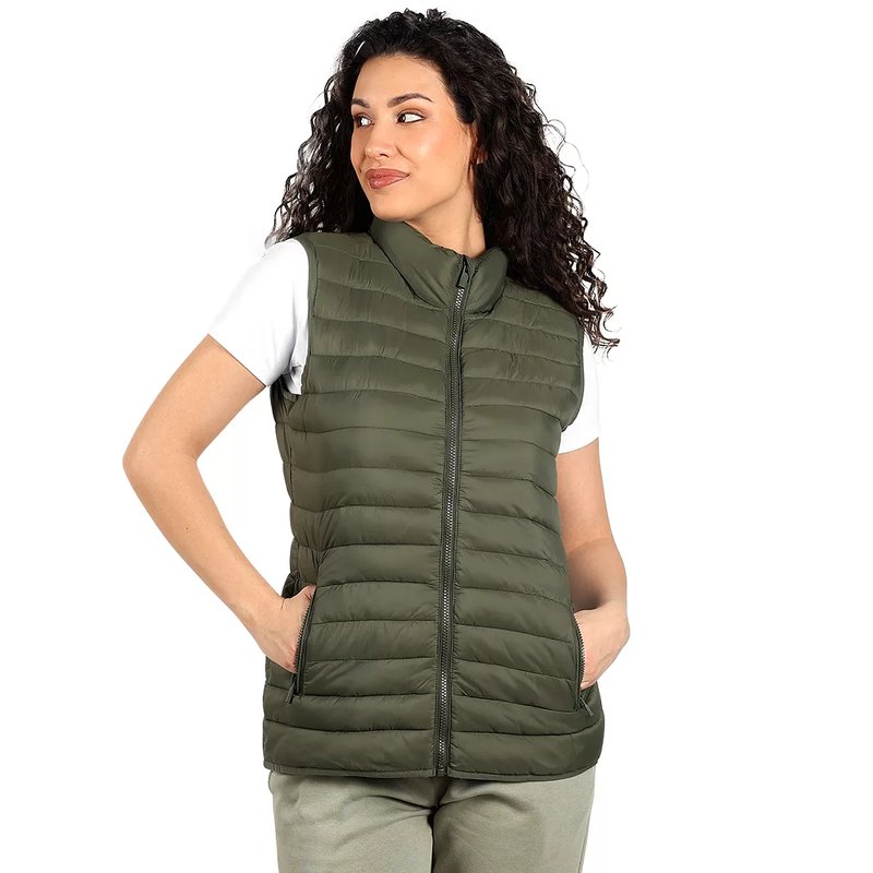 LIBERTY VEST WOMEN, ženski prsluk, maslinasti