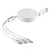 ONES 6IN1, usb type-c kabl za punjenje i prenos podataka, 6 u 1, 60w, beli