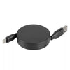FURIO 2IN1, usb type-c kabl za punjenje i prenos podataka, 2 u 1, 240w, crni