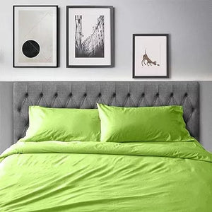 Jorganska navlaka + 2 jastučnice 60x80cm Saten green