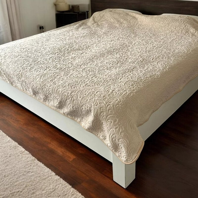 Ćebe Premium Soft 210x240cm Bahar krem boja
