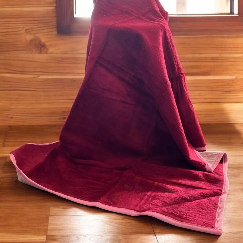 Ćebe 200x155cm Old Time Bordo boja