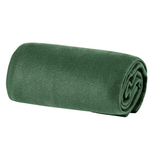 BLANKET FLAT, ćebence od brušenog polara, 180 g/m2, tamno zeleno