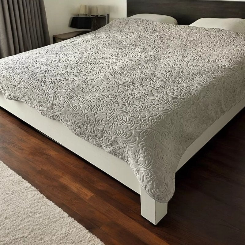 Ćebe Premium Soft 210x240cm Bahar siva boja