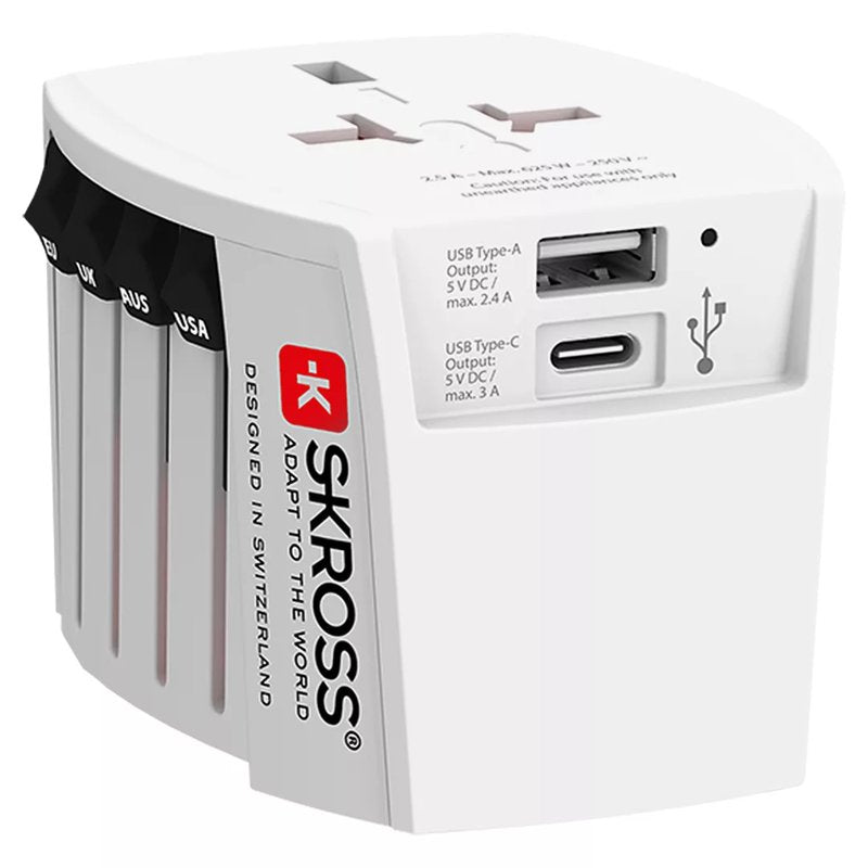 MUV USB AC 30PD, putni multiadapter 30w, beli