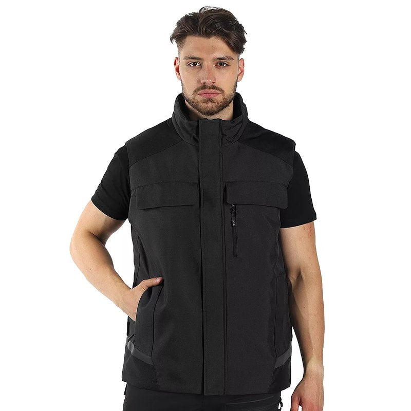 GRANIT VEST, radni prsluk, tamno sivi