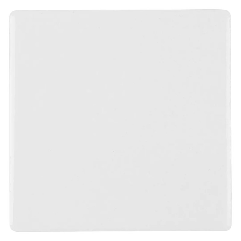 MEMO SQUARE MATT, keramički magnet, 7 x 7 cm, beli