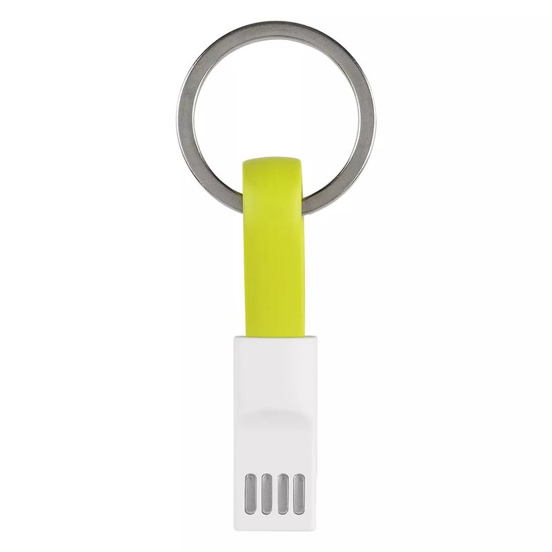 LINK, usb kabl-privezak 2 u 1, svetlo zeleni