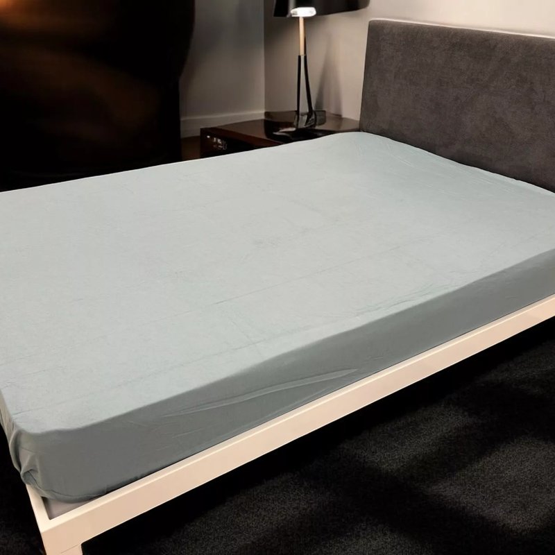 Čaršav Flanel Plavo/zelena boja 140cmx200cm/25cm