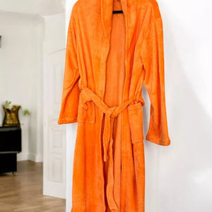 Bade mantil Mikrofiber Orange veličina L