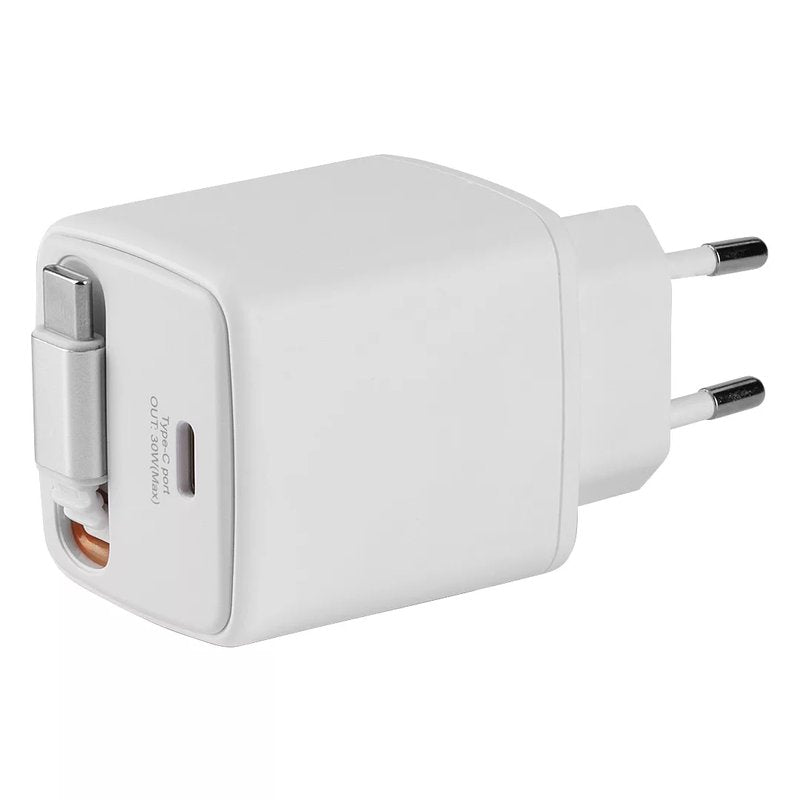 GANT 30W, zidni punjač 30w, beli