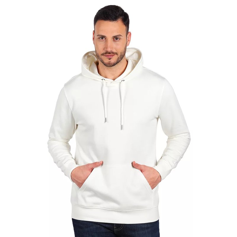 ABSOLUT HOODY 350, dukserica sa kapuljačom, od organskog pamuka, 350 g/m2, krem-bela