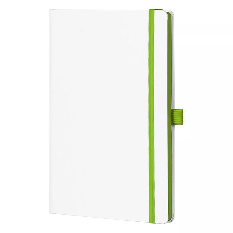 CODE WHITE, notes a5, svetlo zeleni