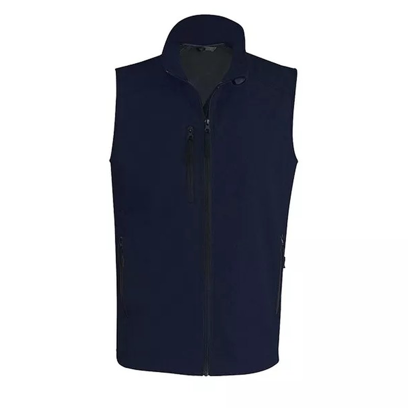 FEEDBACK MEN, softshell prsluk, plavi