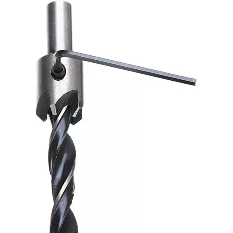 Burgije za drvo sa graničnikom – Set od 8delova