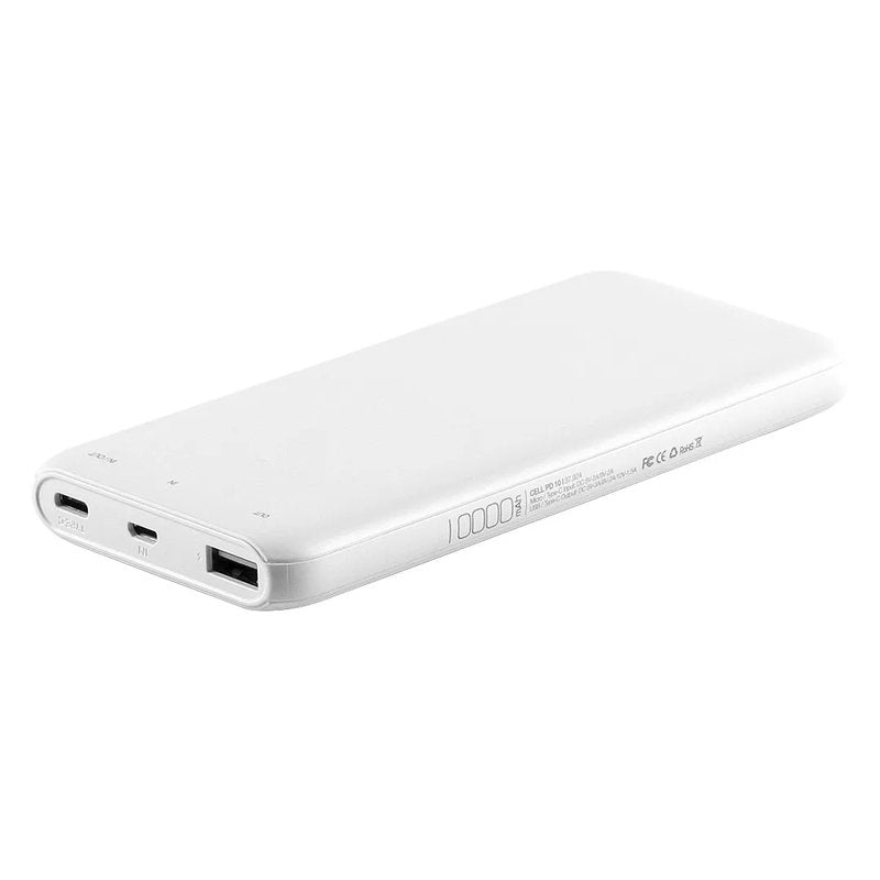 CELL PD 10, pomoćna baterija, 10000 mah, bela