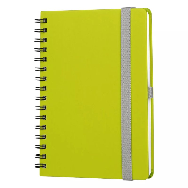 MONDO WIRE, notes a5, svetlo zeleni