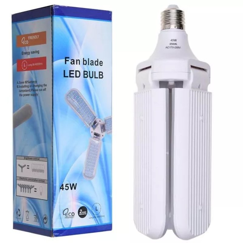 60w LED svetlo Fan Blade 1+1 Gratis