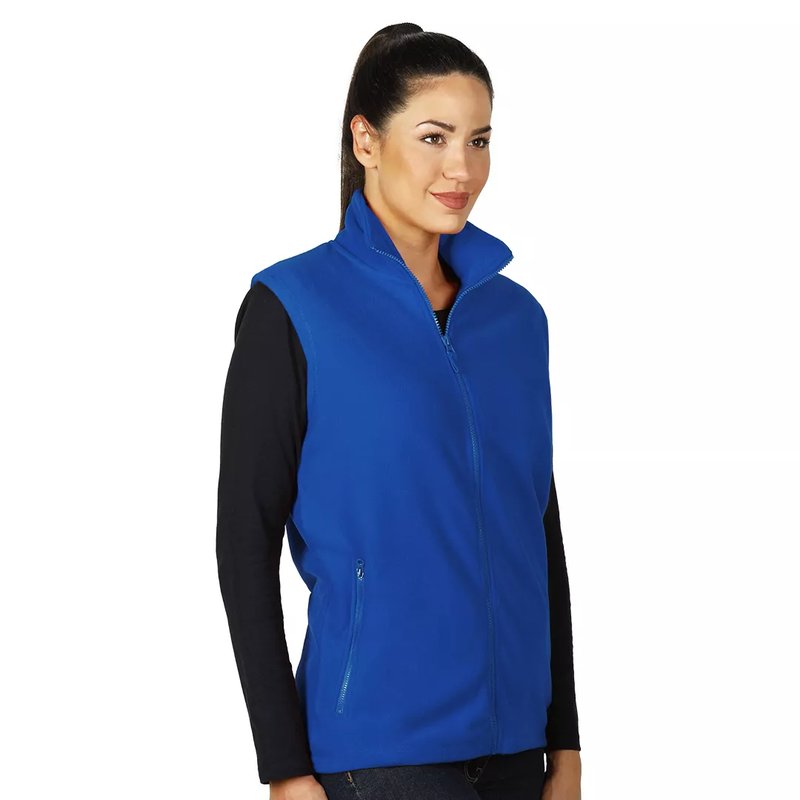 GLECHER VEST, prsluk od brušenog polara, 220 g/m2, rojal plavi