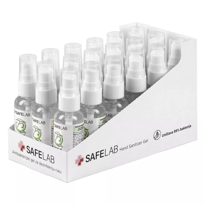 DEZ GEL 50P, antibakterijski gel za dezinfekciju ruku, 50 ml, beli